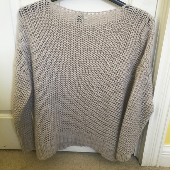 Cream/Gray Sweater - Picture 2 of 3